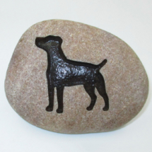 Dog Standard Pet Memorial Stone - Rainbow Bridge Pet Memorials in New Meadows, Idaho introduces the Dog Standard Pet Memorial Stone. Crafted with care, this stone serves as a lasting memorial for your beloved dog.